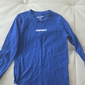 Abercrombie & Fitch Kids Navy Long Sleeve Tee